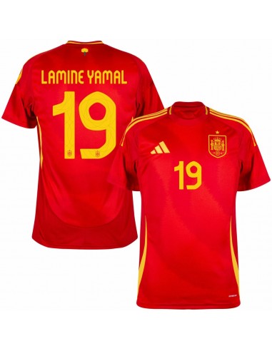 Maillot Espagne Domicile Euro 2024 Lamine Yamal pas cher chine