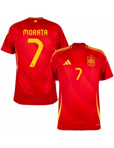 Maillot Espagne Domicile Euro 2024 Morata plus qu'un jeu 