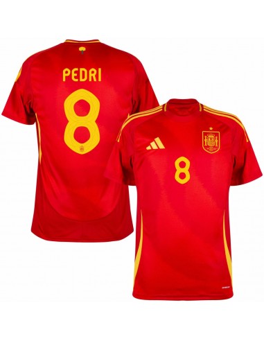 Maillot Espagne Domicile Euro 2024 Pedri Faites des économies