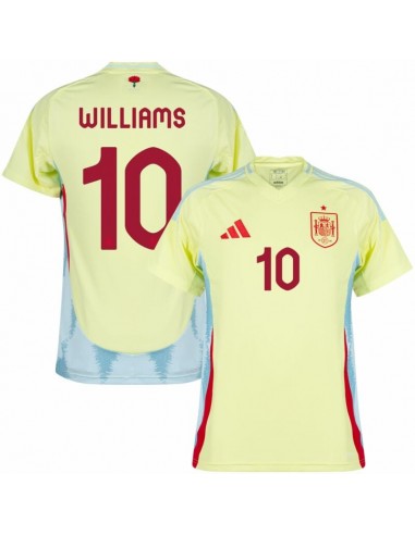 Maillot Espagne Extérieur Euro 2024 Williams meilleur choix