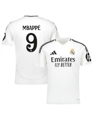 Maillot Real Madrid Domicile 2024 2025 Mbappe solde