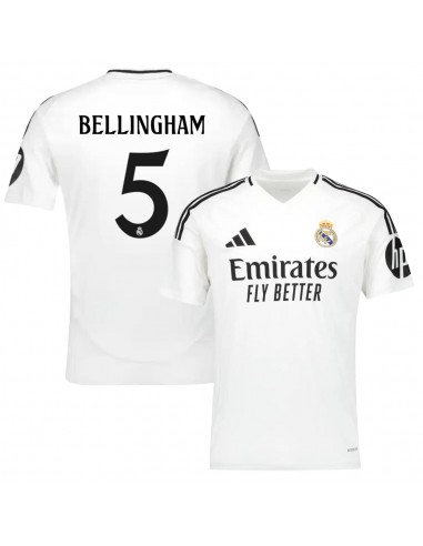 Maillot Real Madrid Domicile 2024 2025 Bellingham les ligaments