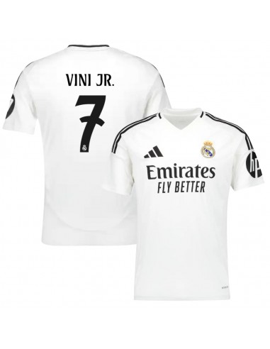 Maillot Real Madrid Domicile 2024 2025 Vini Jr le concept de la Pate a emporter 