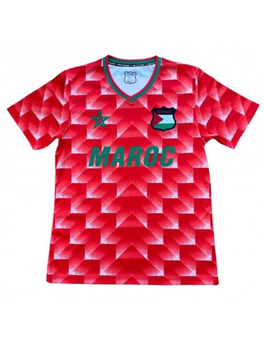 Maillot Maroc x Palestine 2024 2025 Rouge france