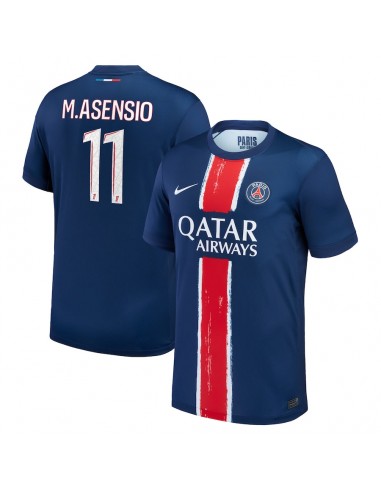 Maillot PSG Domicile 2024 2025 Asensio ou a consommer sur place