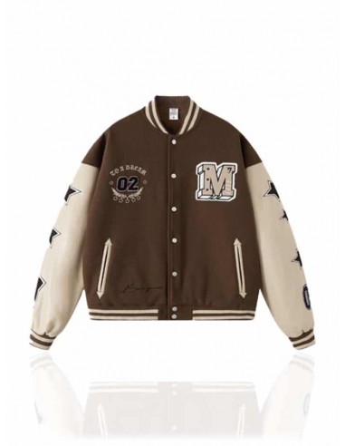 BROWN VARSITY JACKET ou a consommer sur place