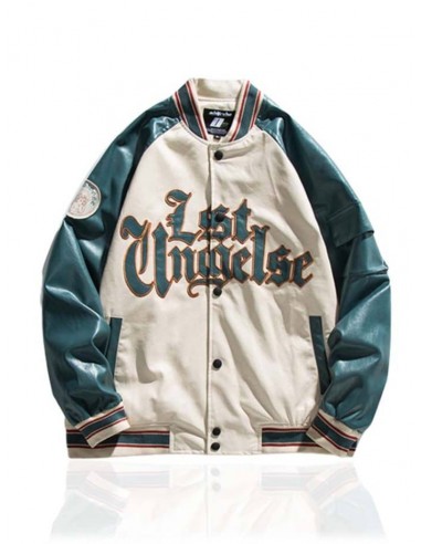 VARSITY JACKET CUIR livraison et retour toujours gratuits