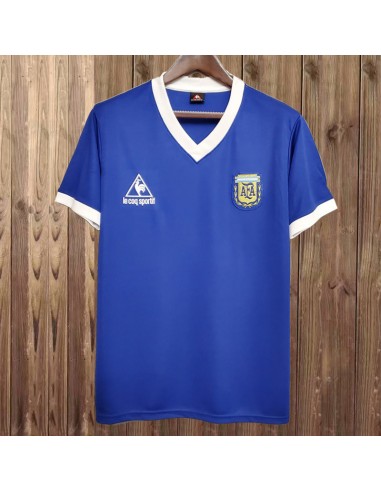 Maillot Argentine Extérieur 1986 Vintage l'évolution des habitudes 