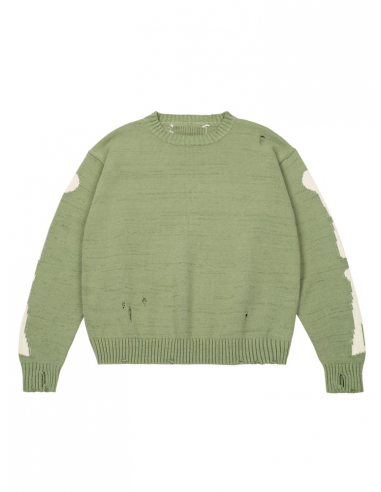 GREEN SKELETON SWEATER les ligaments