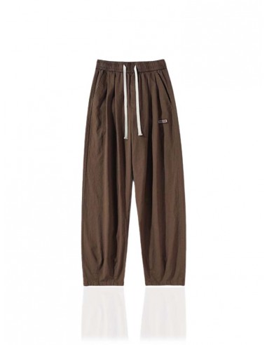 Pantalon parachute marron en ligne