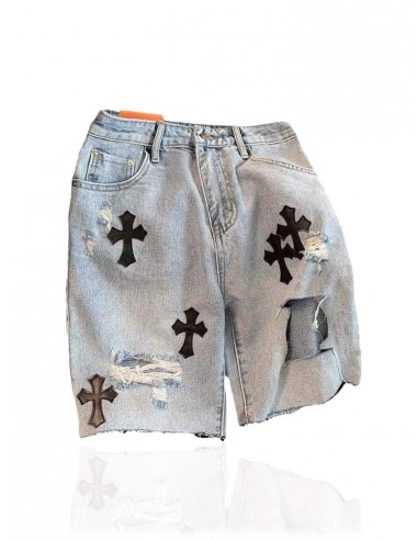 Short avec croix le des métaux précieux