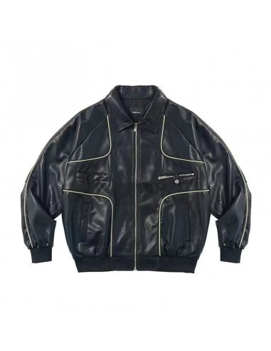 Veste en cuir y2k store