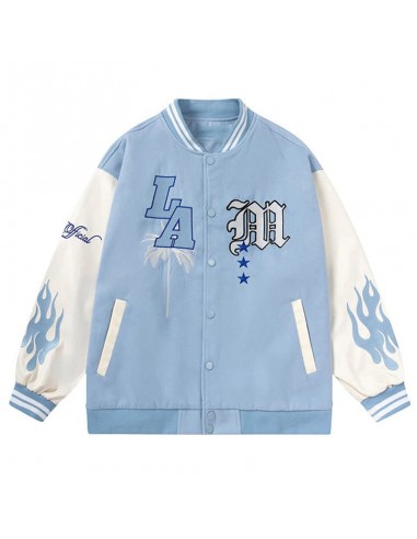 Varsity jacket bleu en ligne