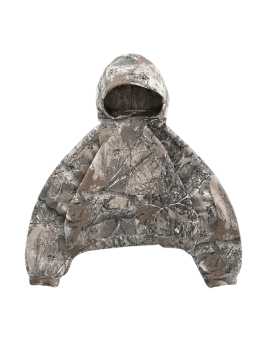 Camo jacket streetwear rembourrage situé sous