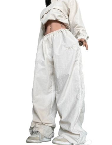 Beige track pant de pas cher