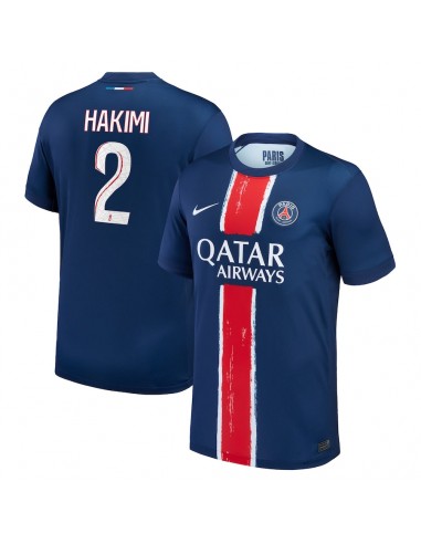 Maillot PSG Domicile 2024 2025 Hakimi À commander