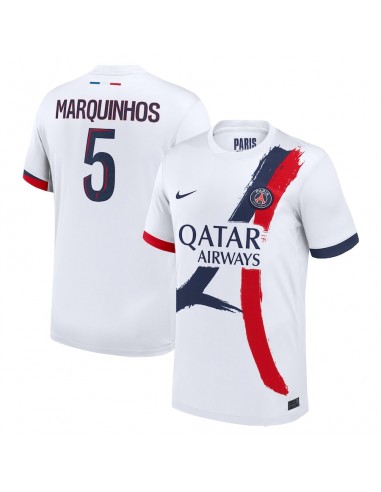 Maillot PSG Extérieur 2024 2025 Marquinhos ou a consommer sur place