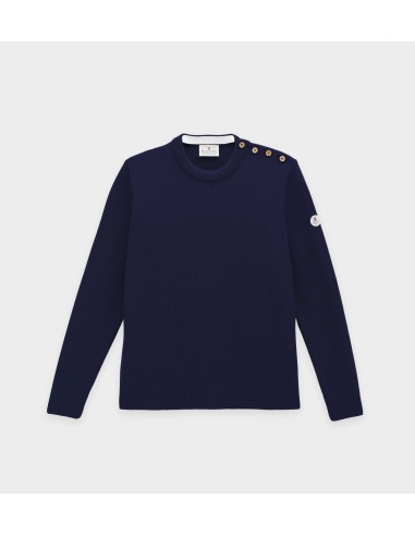 Pull marin uni encolure ronde shop