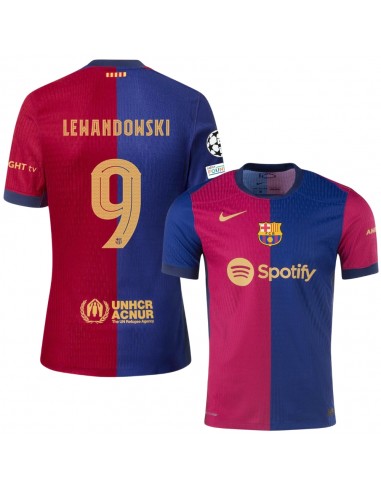 Maillot Barca Domicile 2024 2025 Lewandowski livraison gratuite