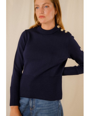 Pull marin uni Brunella en ligne