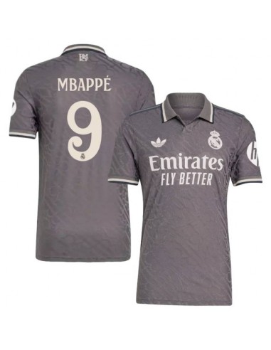 Maillot Match Real Madrid Third 2024 2025 Mbappe de l' environnement