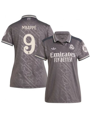 Maillot Femme Real Madrid Third 2024 2025 Mbappe Livraison rapide