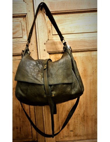 Sac Cuir camel ou noir pas cheres