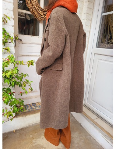 Manteau daddy Choco clair ou beige commande en ligne