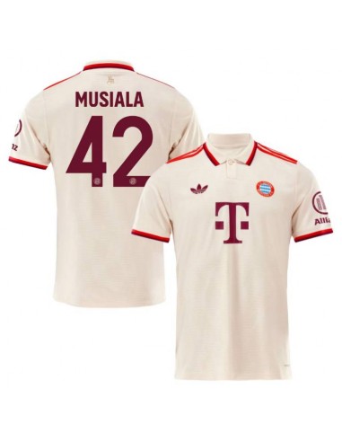 Maillot Bayern Munich Third 2024 2025 Musiala rembourrage situé sous